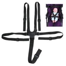Universal 5 Point Harness Strap, Adjustable Harness Belt, Safety Harness Seat...