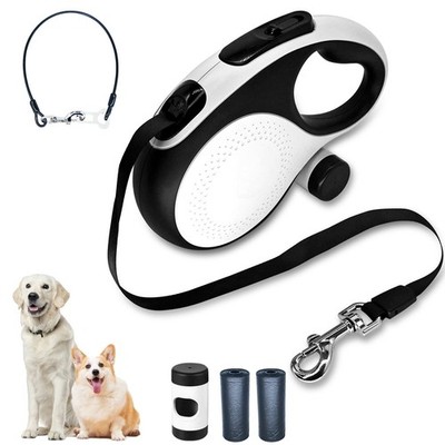 26Foot Retractable Leash with chewResistant Cable for Medium to Large Dogs up...