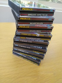 Sega Mega-CD Repros | Jeux au choix | Boitier et disque Mega CD PAL Hook Jaguar