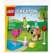 LEGO Creator  Cute Animal Birthday Party (64 Pieces)  Cute Animals 30715 2026