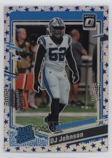 2023 Panini Donruss Optic Rated Rookie Stars Prizm DJ Johnson #214 5t8