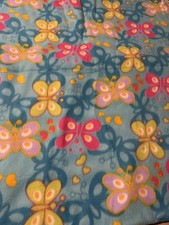 Lightweight Fleece Fabric- 3 Yards 20 - Butterfly
