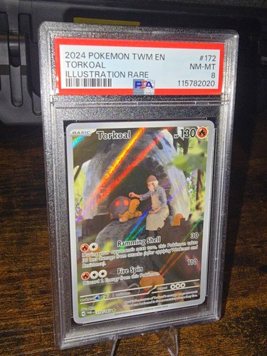 Torkoal graded PSA 8 for sale on eBay
