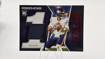 2021 Panini Rookies & Stars - Year 1 Relics Justin Fields #8 (MEM, RC)