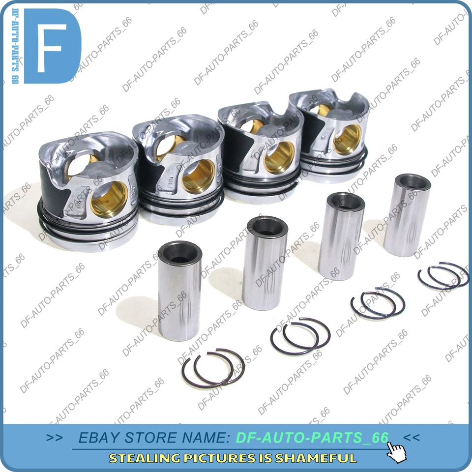 Комплект из 4 поршней STD для Mercedes-Benz W205 C220 W204 CDI Sprinter Vito OM651 2,1 л - Изображение 2 из 4