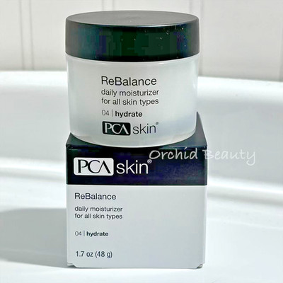 PCA ReBalance Daily Hydrate Face Cream Moisturizer~Full Size 1.7 oz~New Sealed