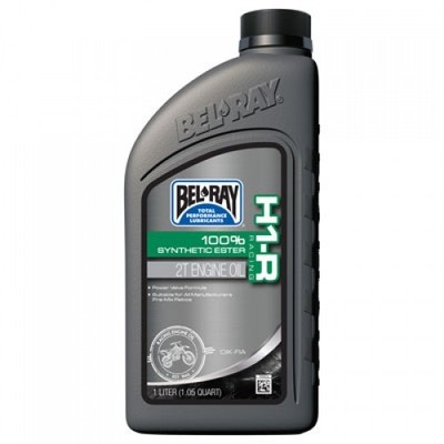 Bel-Ray H1-R Racing Full Synthetic Ester 2-Stroke Oil 1 Liter 99280-B1LW