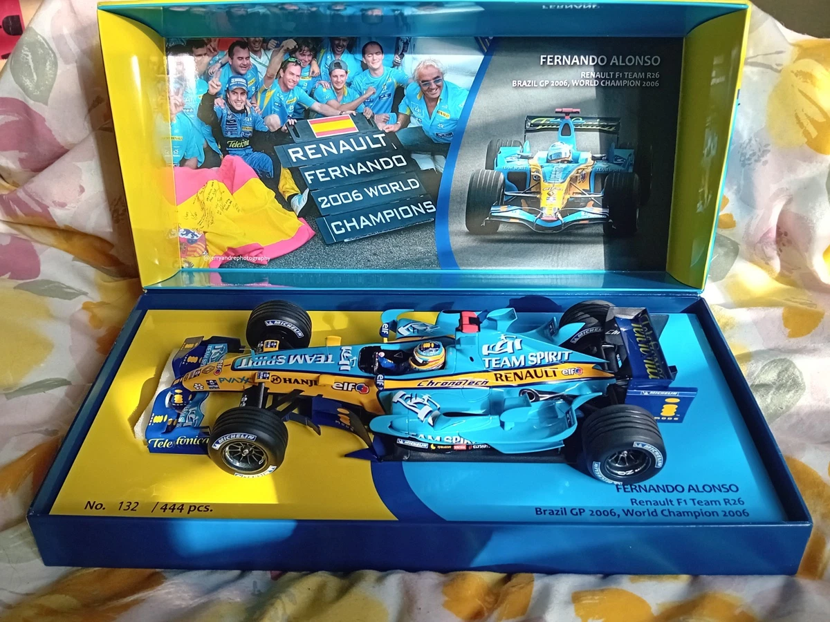 MINICHAMPS Renault Fernando Alonso Diecast Formula 1 Cars for sale