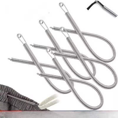 5PCS Spring Drawstring Threader   Rope Needle for DIY Sewing & Clothing Repair