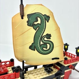 LEGO Adventurers 7416 Emperor's Ship 100% Complete Ship 1 Minifig Sealed Cards