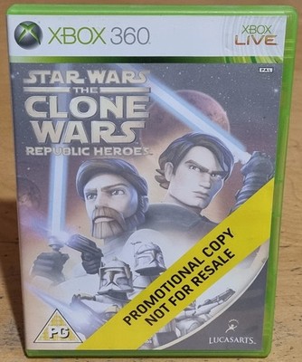 Star Wars The Clone Wars Republic Heroes Promo für Microsoft Xbox 360 in sehr gutem Zustand