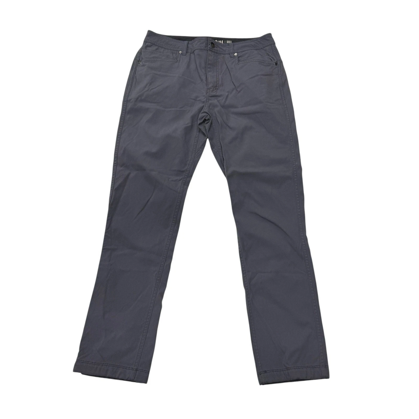 Western Rise Evolution Pant Men 32 x 30 Gray Nylon Stretch Slim Straight Travel