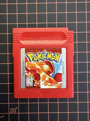 Pokémon Red Version (Game Boy / Game Boy Color) – Authentic Cartridge, Tested