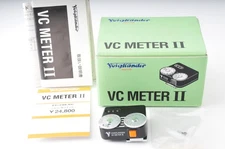 [MINT in BOX] Voigtlander VC Meter II Black Shoe Mounted From JAPAN
