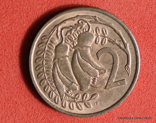 1967 NEW ZEALAND BAHAMAS ISLAND MULE 2 CENT LUSTEROUS AND SCARCE ERROR #AA064 - Bild 9 von 10
