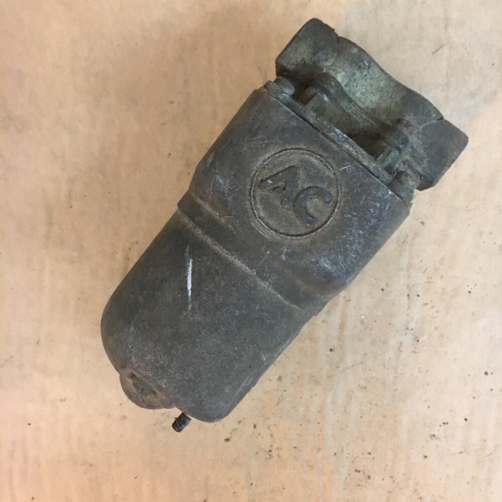 OEM Vintage AC Spark Plug Model 12VEP12 673 Electric Fuel Pump