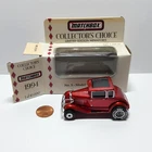 Vintage 1994 Matchbox Collectors Choice Metallic Red Ford Model A Custom Hot Rod