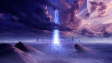 Landscape ellysiumn art concept science Custom Gaming Mat Desk