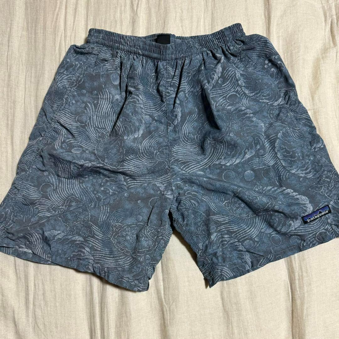 90s patagonia Baggies Shorts S All-over Pattern Sea Turtle limited 