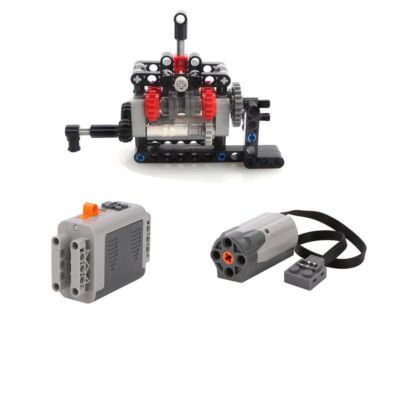 Power Functions 4 Speed Building Blocks Gearbox Model Manual For lagoes Kit 8883