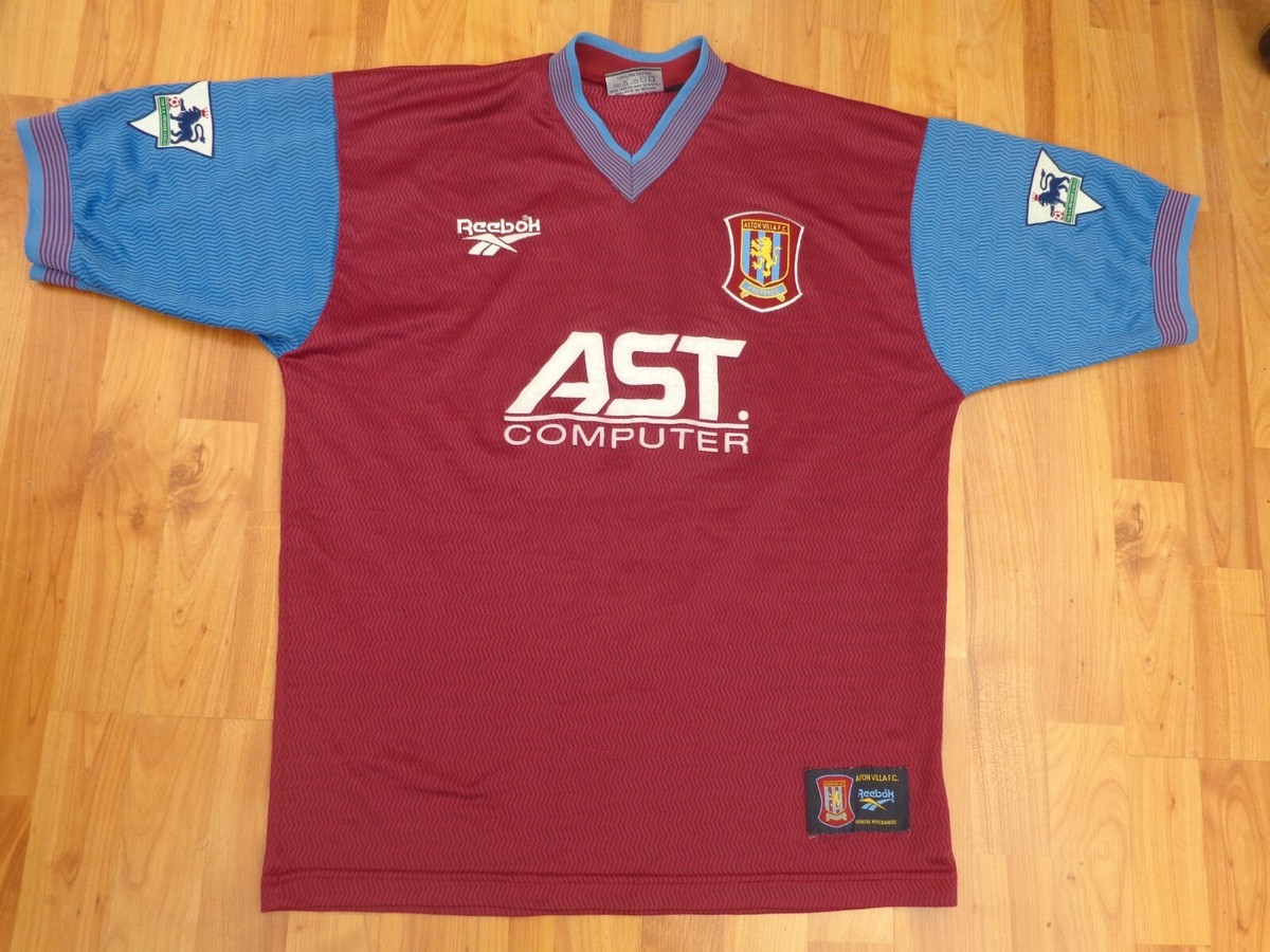 VINTAGE ASTON VILLA 1997-1998 MENS LARGE L 42/44
