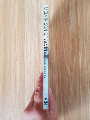 MELVIN SON OF ALVIN By CARL RUHEN 1984 QB Books FILM ALVIN PURPLE RAUNCHY RARE - Foto 2 di 8