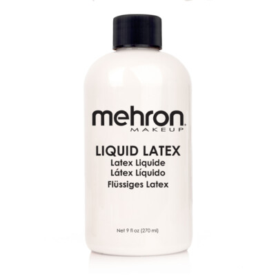 Mehron Liquid Latex Clear Costume Make Up 9 OZ  117