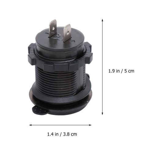 12 -24V Doppel USB -Auto -Ladegerät Auto-Voltmeter Dual-USB-Autoladegerät - 第 11/12 張圖片