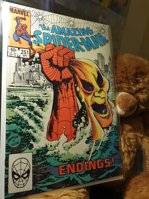 The Amazing Spider-man 251 - Vf+ - Apparent Death Of Hobgoblin, Ed Hannigan 1984