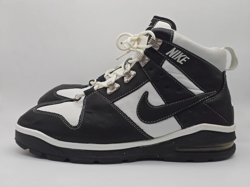 Винтажный ультра редкая 2006 Nike воздуха круглый курган ботинки 313498-101 мужской размер 11 - Изображение 2 из 4