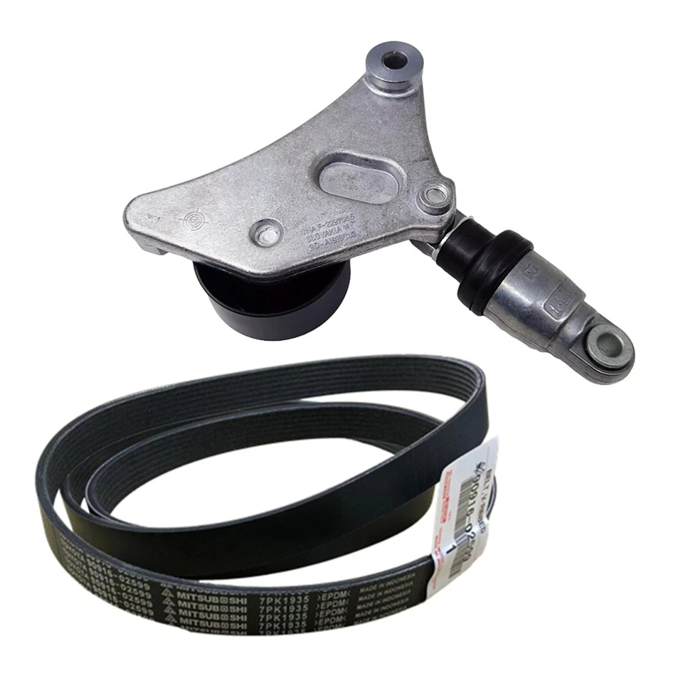 For Toyota Camry Rav4 SCION TC XB Gas 2.4L I4 OEM INA Belt Tensioner & Belt Kit Foto 2 de 4