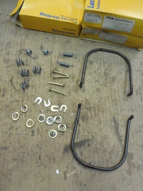 Комплект оборудования заднего барабанного тормоза No084-0936 подходит для Dodge Plymouth 79-91 H72 - Изображение 2 из 2