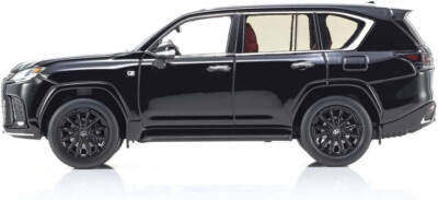 Kyosho Original 1/43 LEXUS LX 600 F SPORT (Black F/LHD) KS03909FBK