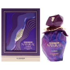 Natural Amber by Al Haramain for Unisex - 3.4 oz Extrait De Parfum Spray