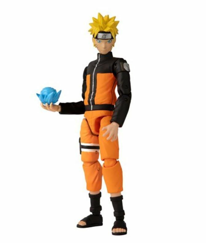 Boneco Bandai Naruto Uzumaki Anime Heroes Naruto Shippuden - Barra Rey