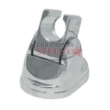 SUPPORTO REGGI PORTA DOCCETTA PER BAGNO DOCCIA VASCA CROMATO ARGENTO