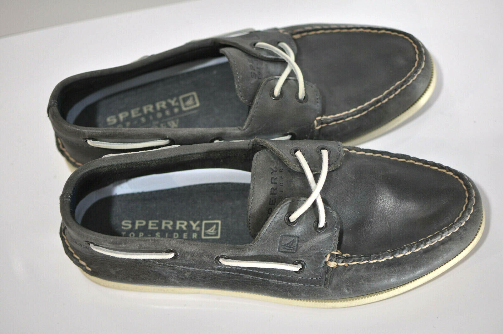 Sperry Top Sider for J. Crew Mens leather boat sh… - image 3