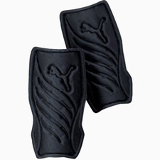 Puma Power Cat Lite Negro Hombres Espinilleras Fútbol Fútbol Equipo de Protección para Adultos