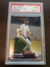  2004 Donruss Stat Line Career #152 Derek Jeter /317 PSA 10 GEM MT