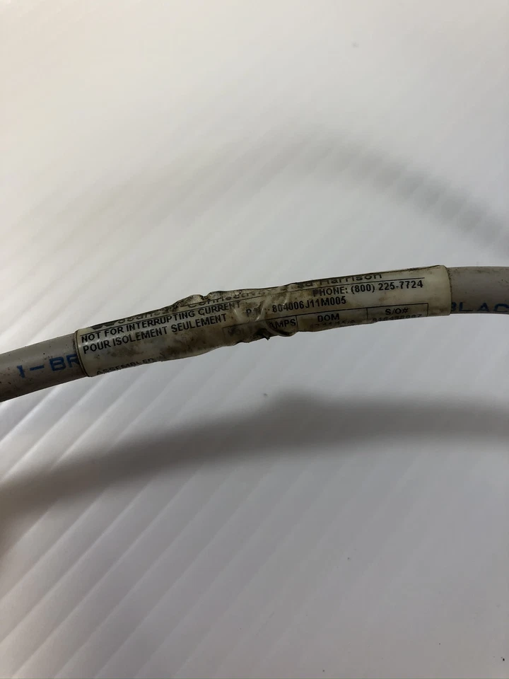 Interruptor de botón de parada de emergencia montaje derecho con conectividad Woodhead 804006J11M005 Foto 3 de 4