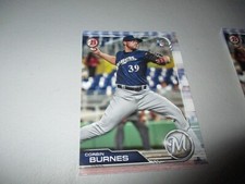 Corbin Burnes 2019 Bowman RC #65