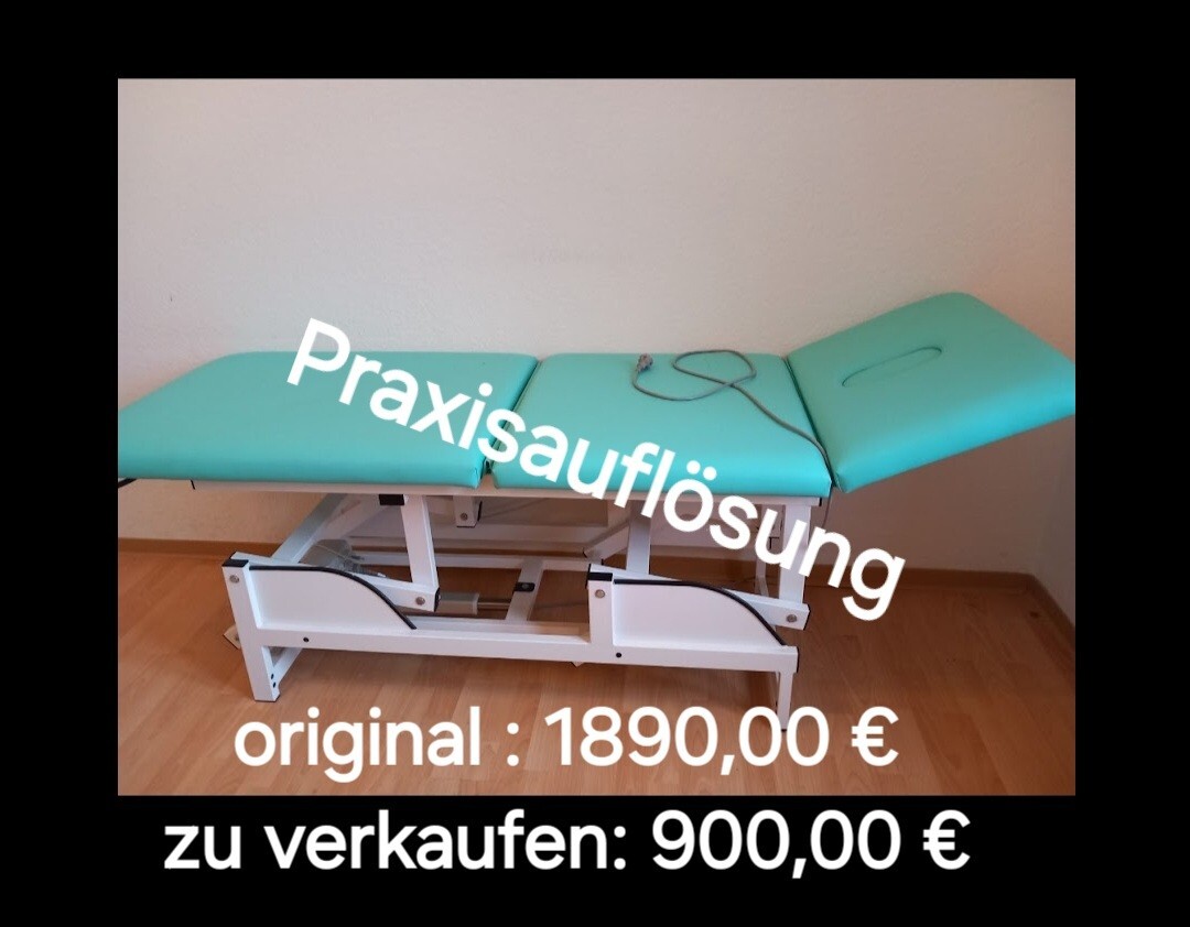 therapieliege elektrisch gebraucht massage Gesundheit Fitness