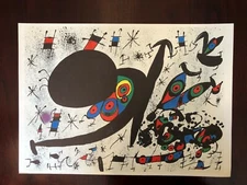 Joan Miro Homage To Joan Prats