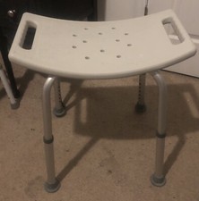 Shower Seat - Bedside Potty - Steel Foldable Walker