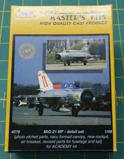 CMK 1/48 MiG-21MF Detail Set for Academy 4078
