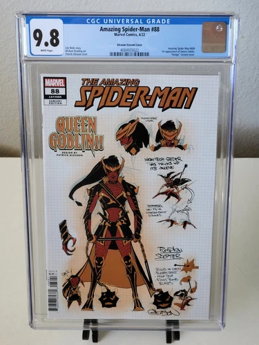 Amazing Spider-Man #88 Gleason 1:10 Variant Cover CGC 9.8