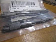 (20) #2Phillips 1/4"Hex 1"OAL Extra Hard Insert Bit