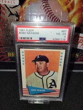 1961 Fleer Baseball Greats Bobo Newsom #67 PSA 4