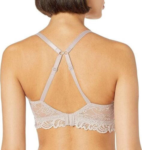 Sujetador inalámbrico Bali para mujer 2XL Lace Desire nuevo con etiquetas sujetador sin cables convertible DF8591 - Imagen 3 de 4