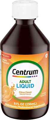 Centrum Liquid Multivitamin for Adults, Multivitamin/Multimineral Supplement